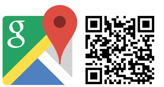 qr google zahnarzt worms mit logo