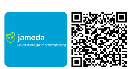 qr jameda zahnarzt frankenthal mit logo